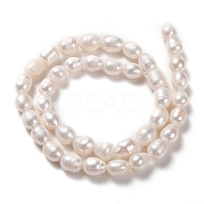 Natural Cultured Freshwater Pearl Beads Strands PEAR-L033-77-01-1