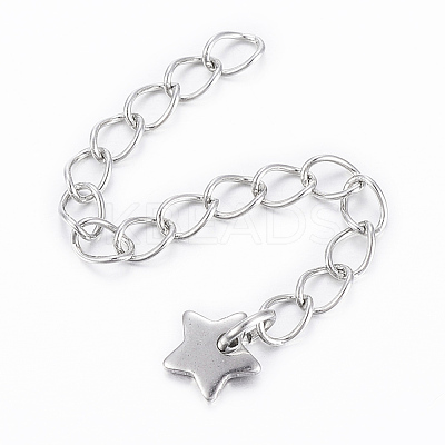 Tarnish Resistant 304 Stainless Steel Chain Extender STAS-H558-41P-1