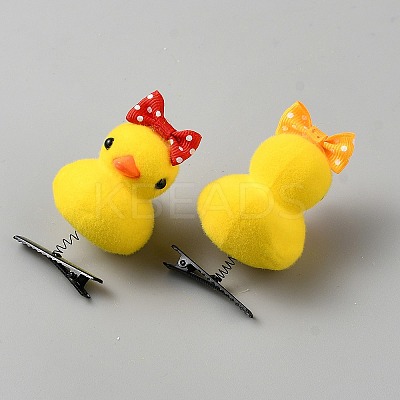 Wool with Alligator Hair Clips for Girl PHAR-TAC0007-04C-1