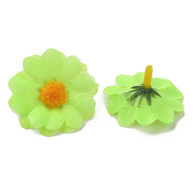 Handmade Silk Cloth Sunflower DIY-WH0134-A11-1