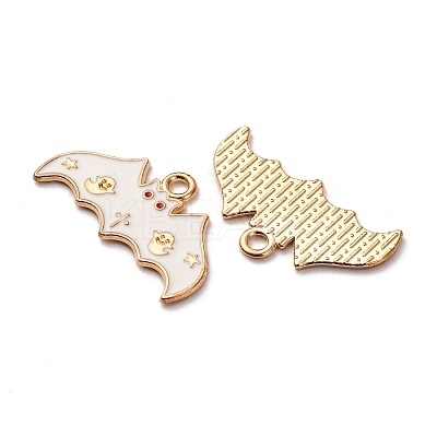 Halloween Alloy Enamel Pendants FIND-I056-01B-G-1