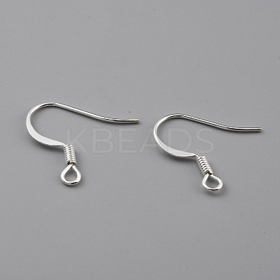 Brass Earring Hooks KK-O131-08-1
