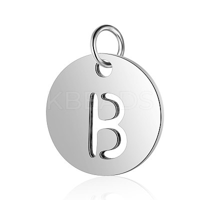 Non-Tarnish 304 Stainless Steel Charms STAS-S105-T514S-B-1