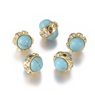 Synthetic Turquoise Beads G-L558-01-1