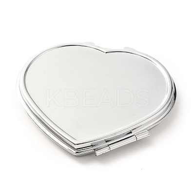 DIY Iron Cosmetic Mirrors X-DIY-L056-01P-1