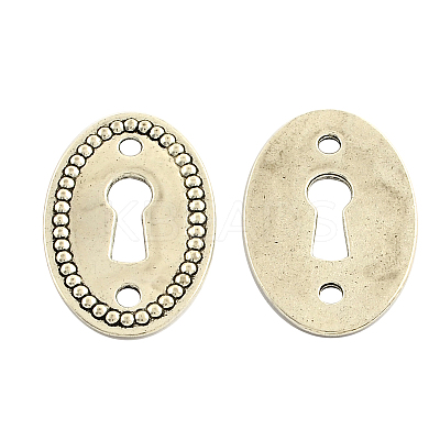 Tibetan Style Alloy Links TIBE-A35130-AS-NR-1
