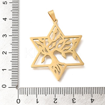 304 Stainless Steel Pendants LS-STAS-S144-16G-B-1