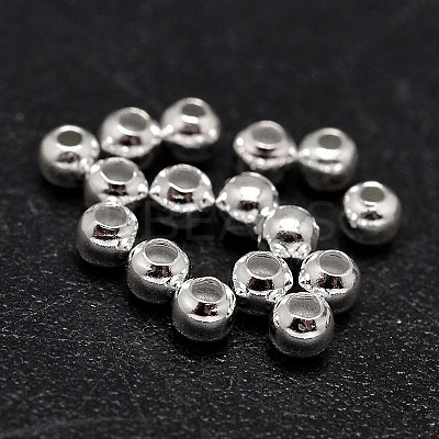 925 Sterling Silver Beads STER-F012-01G-1