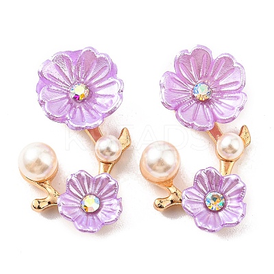 Zinc Alloy Cabochons FIND-C035-01G-06-1