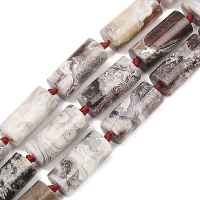 Natural Mexican Crazy Lace Agate Beads Strands G-B196-B01-01-1
