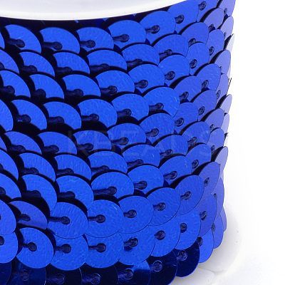 Eco-Friendly Plastic Paillette Beads PVC-Q092-6mm-5-1