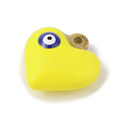 304 Stainless Steel Enamel Pendants LS-STAS-M071-02D-1