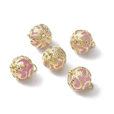 ABS Plastic Imitation Pearl Charms KK-TAC0011-02D-1