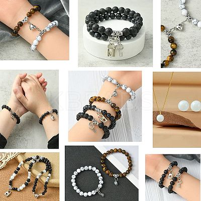 DIY Couple Bracelet Making Kit DIY-YW0008-23-1
