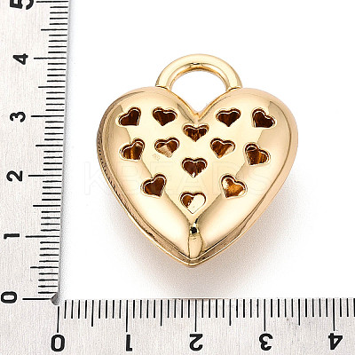 Rack Plating Hollowed Alloy Pendants PALLOY-T095-16G-1