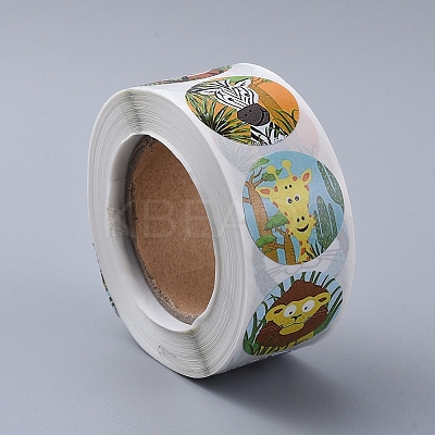 Self-Adhesive Paper Gift Tag Stickers LS-DIY-E027-A-06-1