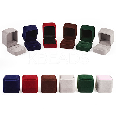 Velvet Ring Boxes CON-TAC0006-10F-1