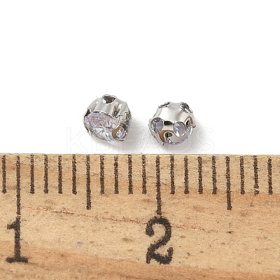 Round Stainless Steel Prong Settings STAS-M104-01J-1