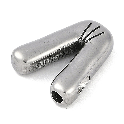 Anti-Tarnish 304 Stainless Steel Pendants STAS-K256-25V-P-1