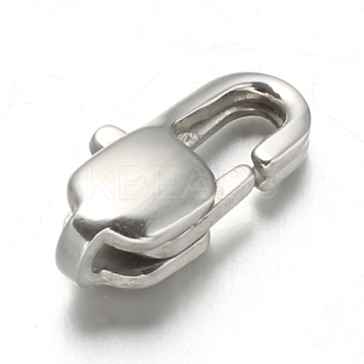 Non-Tarnish 304 Stainless Steel Lobster Claw Clasps LS-X-STAS-F094-05B-P-1