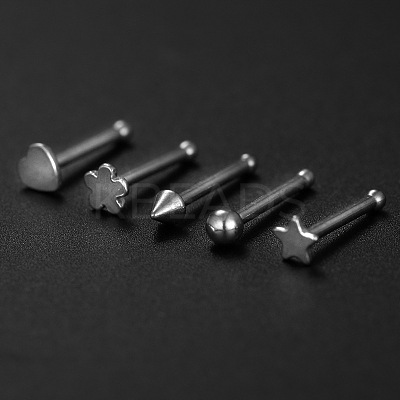 316L Surgical Stainless Steel Nose Bone Rings WG3D14E-02-1