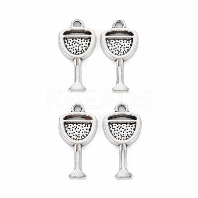 Tibetan Style Alloy Pendants TIBEP-N011-009-1