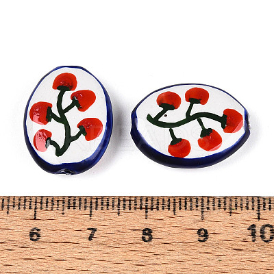 Handmade Porcelain Beads PORC-T134-10-1