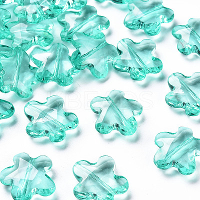 Transparent Acrylic Beads TACR-S154-32B-68-1