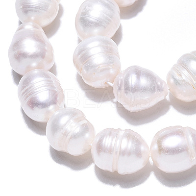 Natural Cultured Freshwater Pearl Beads Strands PEAR-N012-10D-1