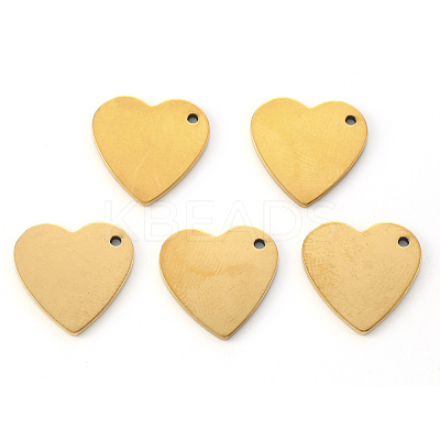 PVD Vacuum Plating 201 Stainless Steel Charms STAS-N092-51G-1