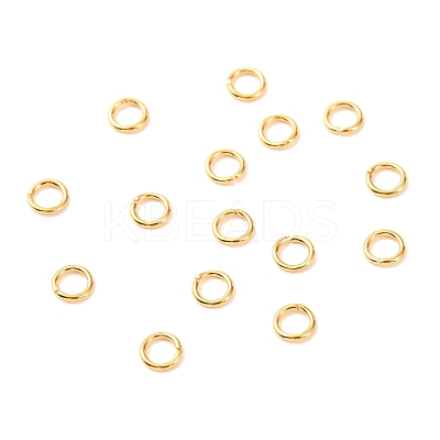 Brass Open Jump Rings KK-F824-108A-G-1