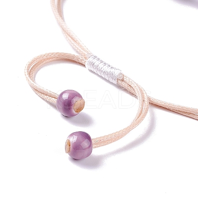 Handmade Dry Pressed Flower Link Bracelet for Girl Women LS-BJEW-C004-01J-1