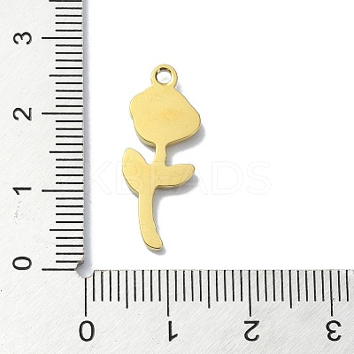 Ion Plating(IP) 304 Stainless Steel Pendants STAS-B058-17G-05-1