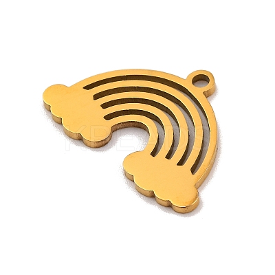 201 Stainless Steel Pendants STAS-U016-05G-1