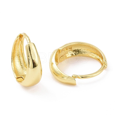 Rack Plating Brass Chunky Hoop Earrings for Women KK-E033-08G-01-1
