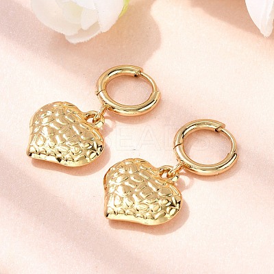 304 Stainless Steel Hoop Earrings EJEW-P329-02A-G-1