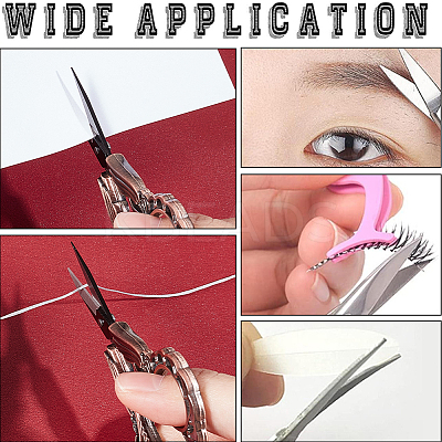 1Pc Stainless Steel Scissors AJEW-SC0002-99B-03-1