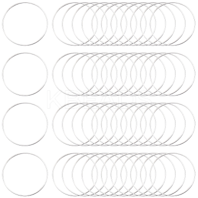 50Pcs Brass Linking Rings KK-SP0002-12A-1