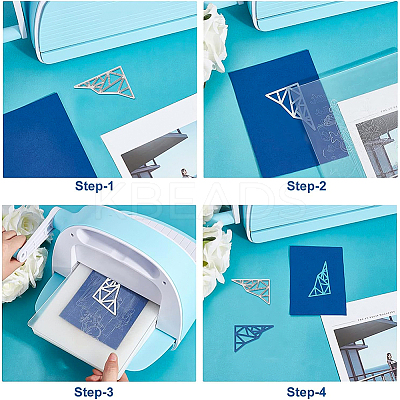 Carbon Steel Cutting Dies Stencils DIY-WH0309-248-1