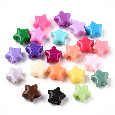 Opaque Acrylic Beads MACR-T047-01-01-1
