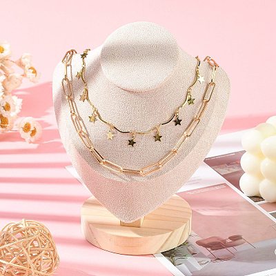 Necklace Bust Display Stand NDIS-E022-01C-1