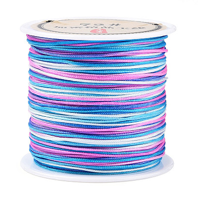 50M Segment Dyed Nylon Braided Cord NWIR-A008-02G-1-1