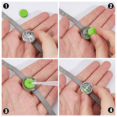 2 Bags 2 Styles Stainless Steel Watchband Chain Bracelets BJEW-FH0001-12-1
