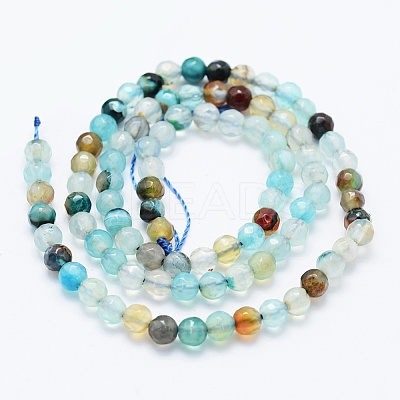 Natural Agate Beads Strands G-E469-12P-1