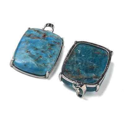 Natural Apatite Pendants G-Z070-01P-04-1