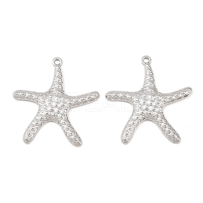 304 Stainless Steel Pendants STAS-P424-01P-1