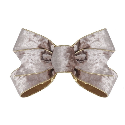 Christmas Velvet Big Bowknot Decorations AJEW-M041-02C-1