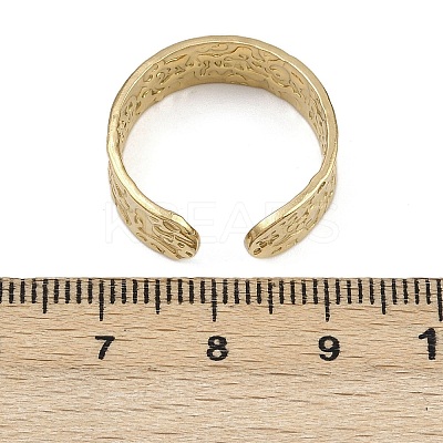 304 Stainless Steel Cuff Rings RJEW-D332-012A-G-1