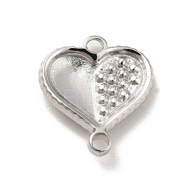 Tarnish Resistant 304 Stainless Steel Connector Rhinestone Settings STAS-E176-06P-1