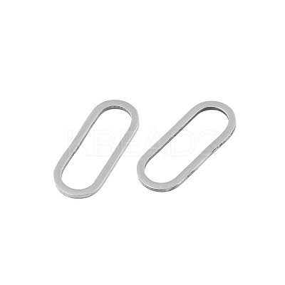Non-Tarnish 201 Stainless Steel Linking Rings STAS-N091-140P-1